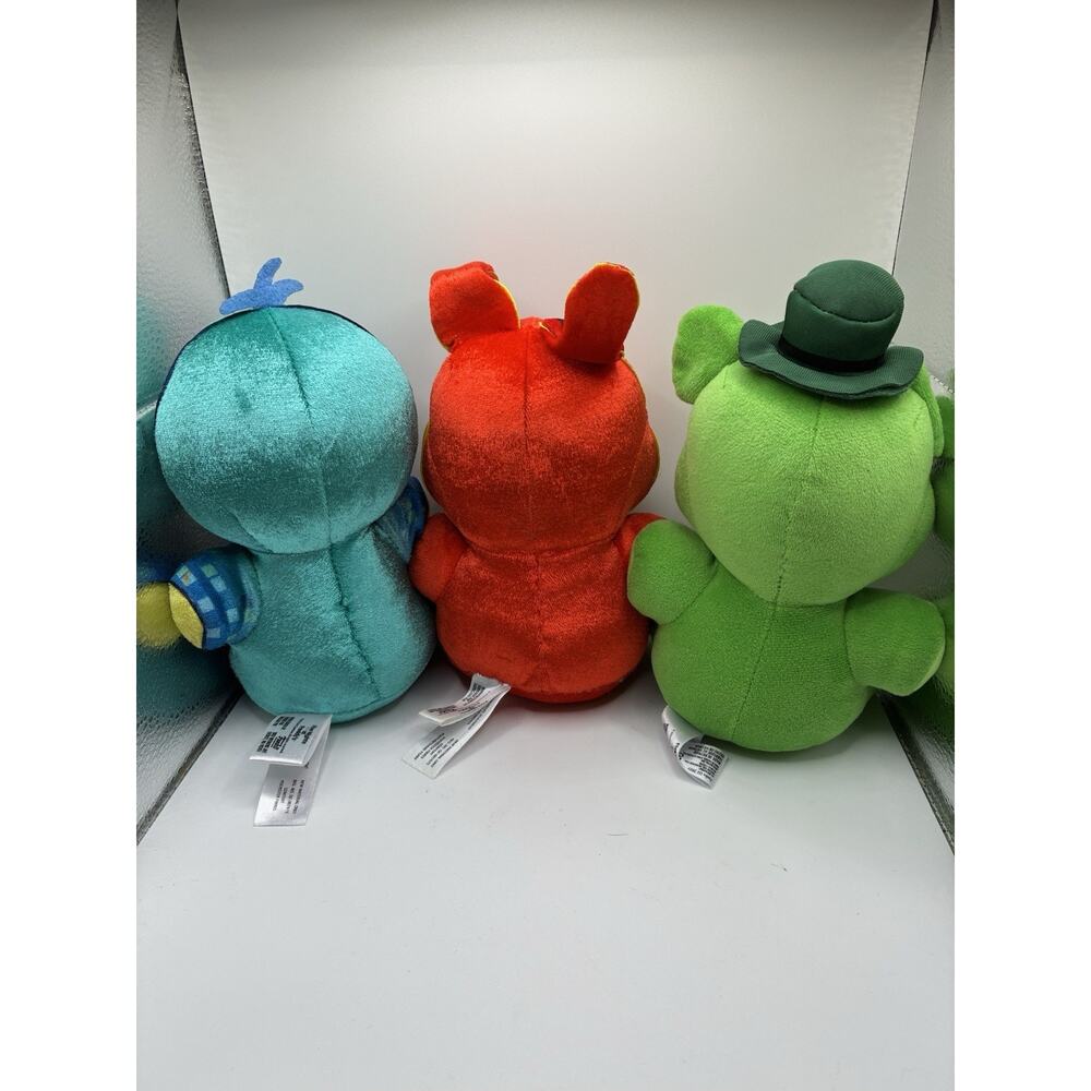 FNAF Plush Lot of 3 Five Nights at Freddys 7in Bonnie Chica Freddy System Error - Picture 2 of 6
